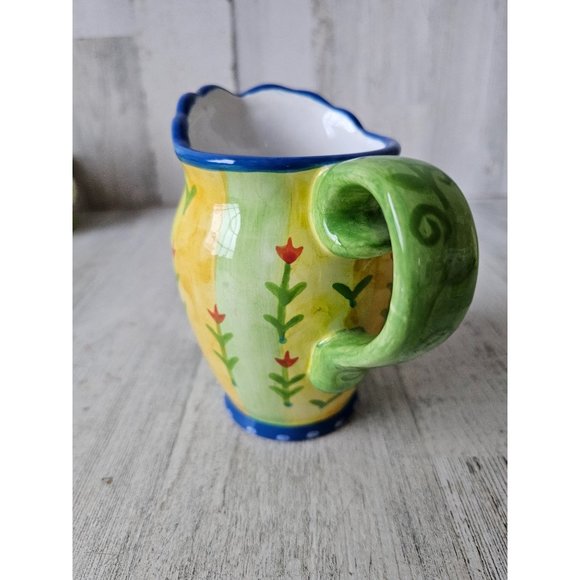 Cupcakes cartwheels flower creamer hodges mini jug spring vintage - Picture 2 of 8